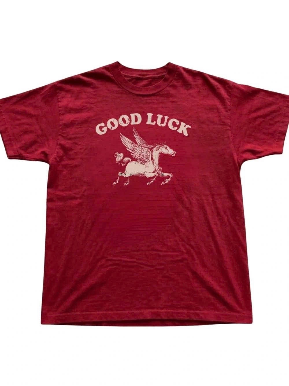 Good Luck Red Graphic Tee - Men